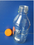 Blue cap reagent bottle